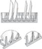 Кошница за миялна машина, за чинии 400х400 мм, сива - spareparts.tomeko.bg Кошница за миялна машина, за чинии 400х400 мм, сива