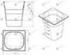 Съд по гастронорм, поликарбонат GN 1/6-100 - spareparts.tomeko.bg Съд по гастронорм, поликарбонат GN 1/6-100