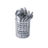 Кошница за миялна машина, малка за прибори Ø 110x125 мм, сива - spareparts.tomeko.bg Кошница за миялна машина, малка за прибори Ø 110x125 мм, сива