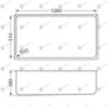 Корито от неръждаема стомана 1280х510х380 мм за GN 4/1 - spareparts.tomeko.bg Корито от неръждаема стомана 1280х510х380 мм за GN 4/1