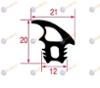 Уплътнение за конвектомат Lainox Ready, 610x435 мм - spareparts.tomeko.bg Уплътнение за конвектомат Lainox Ready, 610x435 мм