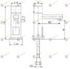 Смесителна батерия ZEUS, стояща, сензорна 100х153 мм - spareparts.tomeko.bg Смесителна батерия ZEUS, стояща, сензорна 100х153 мм