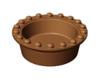 Приставка за Cookmatic, 30 бр Festooned medium round tartlets Ø 47х15 мм