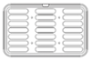 Приставка за CookMatic Maxi, 21 бр Smooth éclair tartlets 126х32х15 мм - spareparts.tomeko.bg Приставка за CookMatic Maxi, 21 бр Smooth éclair tartlets 126х32х15 мм