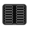 Приставка за CookMatic, 14 бр Tartlets oval 126х32х15 мм