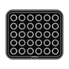 Приставка за Cookmatic, 30 бр Smooth little round tartlets Ø 41х15 мм - spareparts.tomeko.bg Приставка за Cookmatic, 30 бр Smooth little round tartlets Ø 41х15 мм