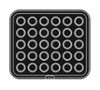 Приставка за Cookmatic, 30 бр Smooth round tartlets Ø 42х18 мм - spareparts.tomeko.bg Приставка за Cookmatic, 30 бр Smooth round tartlets Ø 42х18 мм