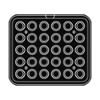 Приставка за Cookmatic, 30 бр Smooth little round tartlets Ø 46х20 мм - spareparts.tomeko.bg Приставка за Cookmatic, 30 бр Smooth little round tartlets Ø 46х20 мм