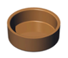 Приставка за Cookmatic, 13 бр Smooth round tartlets Ø 60х20 мм