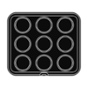 Приставка за Cookmatic, 9 бр Smooth cake tartlets Ø 85х20 мм - spareparts.tomeko.bg Приставка за Cookmatic, 9 бр Smooth cake tartlets Ø 85х20 мм