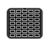 Приставка за Cookmatic, 35 бр Smooth rectangular tartlets 52х29х21 мм