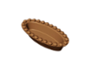 Приставка за Cookmatic, 30 бр Festooned mignon oval tartlets 67х33х18 мм