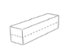 Приставка за Cookmatic, 14 бр Rectangular éclairs 120х30х30 мм - spareparts.tomeko.bg Приставка за Cookmatic, 14 бр Rectangular éclairs 120х30х30 мм