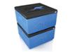Термокутия Easy, вътрешен размер 350х350х265 мм, синя с черен капак - spareparts.tomeko.bg Термокутия Easy, вътрешен размер 350х350х265 мм, синя с черен капак