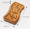 Приставка за Helios Vertical Baking System, 2 бр Potato Waffle