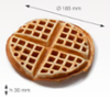Приставка за Thermocook®, 1 бр Americano Waffle - spareparts.tomeko.bg Приставка за Thermocook®, 1 бр Americano Waffle