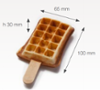 Приставка за Thermocook®, чугунена, 6 бр Cream Waffle - spareparts.tomeko.bg Приставка за Thermocook®, чугунена, 6 бр Cream Waffle
