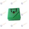 Капак за бутон зелен за миялна машина, 23x23 мм