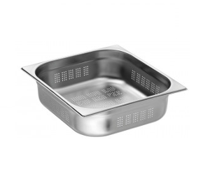 Съд по гастронорм, перфориран, неръждаем GNP 2/3-200