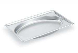 Съд по гастронорм, неръждаем GN 1/1-65, Full Oval