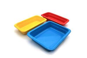 Съд по гастронорм GN 1/2-100, порцелан, оранжев, Gourmet