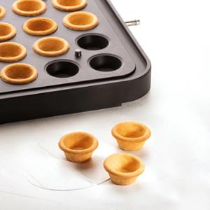 Приставка за Cookmatic, 30 бр Smooth little round tartlets Ø 46х20 мм