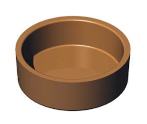 Приставка за Cookmatic, 13 бр Smooth round tartlets Ø 60х20 мм
