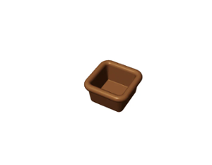 Приставка за Cookmatic, 30 бр Smooth square tartlets 34х34х17 мм