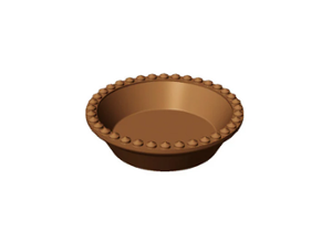 Приставка за Cookmatic, 8 бр Festooned big round tartlets Ø 90х25 мм