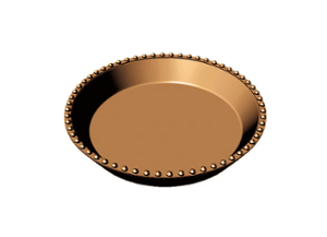 Приставка за Cookmatic, 8 бр Festooned round tartlets Ø 98х17 мм