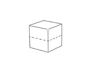 Приставка за Cookmatic, 30 бр Cubes 32х32х32 мм