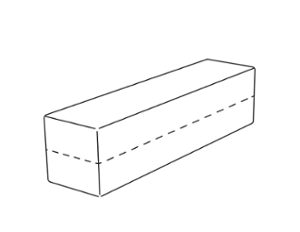 Приставка за Cookmatic, 14 бр Rectangular éclairs 120х30х30 мм