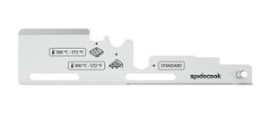 Поддържаща планка за контактни грилове SPIDOGLASS™ с 3 позиции Kit 3 Mod.