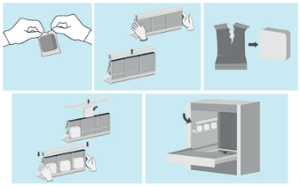 Таблетки Smartpower Mini Det and Rinse, 24 бр х 135 гр