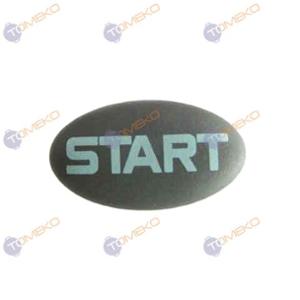 Капак за бутон на миялна машина, маркировка START