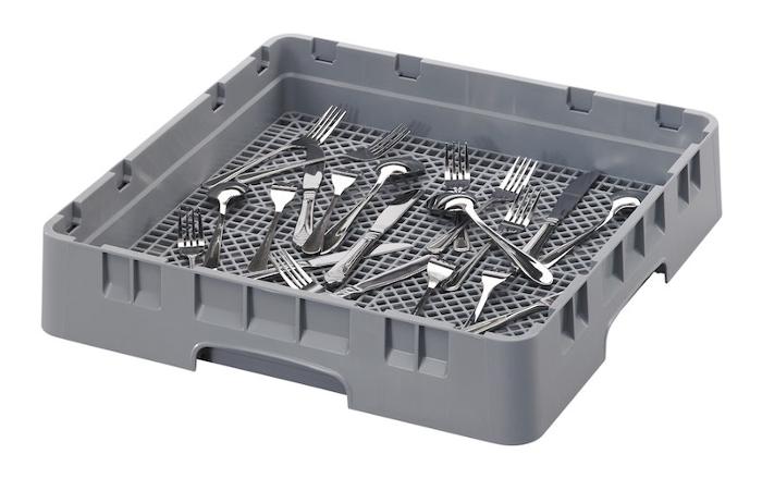 Кошница за миялна машина, за прибори 500x500 мм, сива - spareparts.tomeko.bg Кошница за миялна машина, за прибори 500x500 мм, сива