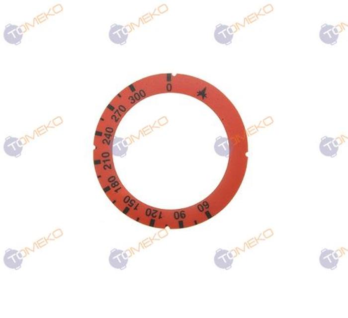 Стикер за ръкохватка 60-300°C, Ø 72 мм, червен - spareparts.tomeko.bg Стикер за ръкохватка 60-300°C, Ø 72 мм, червен