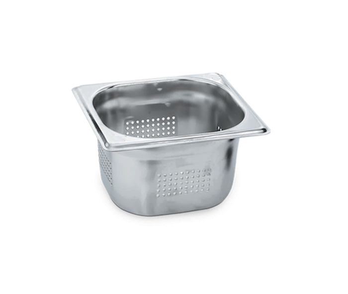 Съд по гастронорм, неръждаем GNP 1/6, различни височини, перфориран - spareparts.tomeko.bg Съд по гастронорм, неръждаем GNP 1/6, различни височини, перфориран