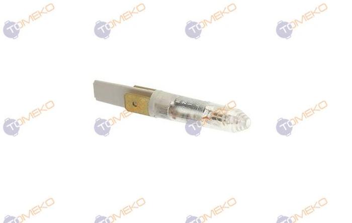 Контролна лампа 220V, ø 8 мм, червено - оранжева - spareparts.tomeko.bg Контролна лампа 220V, ø 8 мм, червено - оранжева