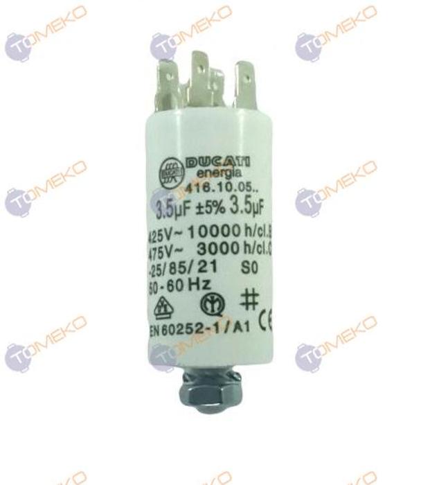 Кондензатор 3,5µF, 450V, 50/60Hz - spareparts.tomeko.bg Кондензатор 3,5µF, 450V, 50/60Hz