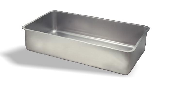 Корито от неръждаема стомана 630х510х380 мм за GN 2/1 - spareparts.tomeko.bg Корито от неръждаема стомана 630х510х380 мм за GN 2/1