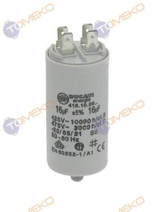 Кондензатор 16µF, 450V, 50/60Hz - spareparts.tomeko.bg Кондензатор 16µF, 450V, 50/60Hz