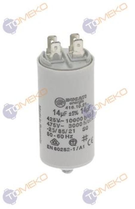 Кондензатор 14µF, 450V, 50/60Hz - spareparts.tomeko.bg Кондензатор 14µF, 450V, 50/60Hz