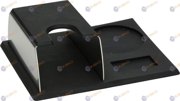 Поставка за портафилтър и тампер с гумена основа - spareparts.tomeko.bg Поставка за портафилтър и тампер с гумена основа