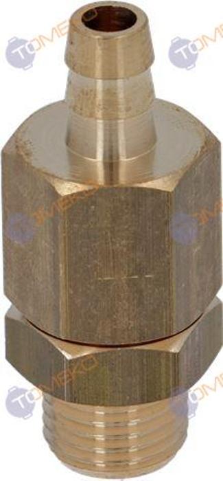 Предпазен клапан за бойлер на кафемашина Ø 1/4"M - 8 мм - spareparts.tomeko.bg Предпазен клапан за бойлер на кафемашина Ø 1/4"M - 8 мм