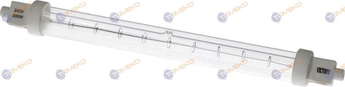 Халогенна лампа INFRARED R7s 300W 240V 222 мм със защитно стъкло - spareparts.tomeko.bg Халогенна лампа INFRARED R7s 300W 240V 222 мм със защитно стъкло