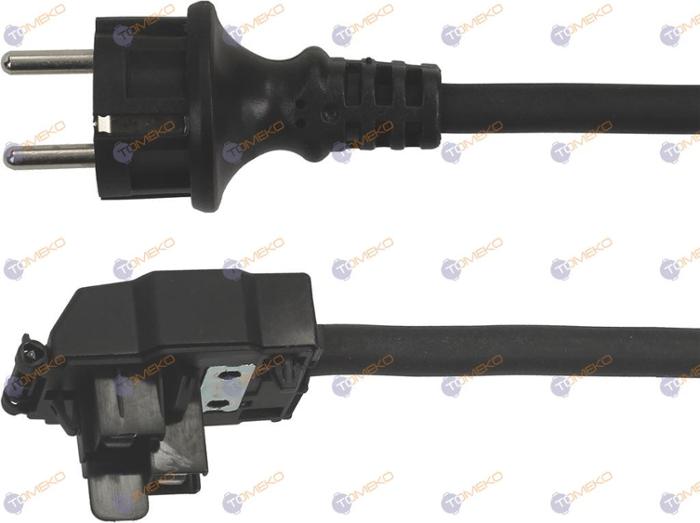 Кабел захранващ с щепсел шуко 1,5м 3X1,5 H07RN =CE116 - spareparts.tomeko.bg Кабел захранващ с щепсел шуко 1,5м 3X1,5 H07RN =CE116