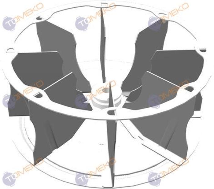 Турбина за MIND.MAPS, D195 H80 8, ø 195 мм - spareparts.tomeko.bg Турбина за MIND.MAPS, D195 H80 8, ø 195 мм