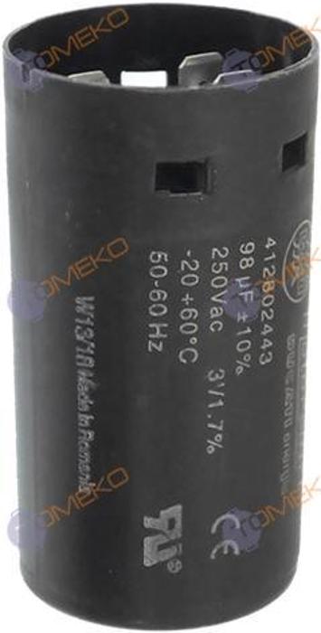 Кондензатор 98µF за J100 - spareparts.tomeko.bg Кондензатор 98µF за J100