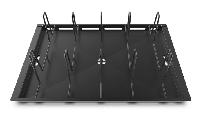Стойка по евронорм POLLO.Black 600х400х164 мм, неръждаема, тефлонирана за 10 бр пилета - spareparts.tomeko.bg Стойка по евронорм POLLO.Black 600х400х164 мм, неръждаема, тефлонирана за 10 бр пилета